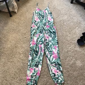 Pants, tank top romper